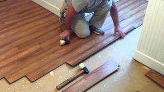 How to install Pergo laminate flooring [upl. by Banks]