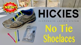 HICKIES ❤️ NO TIE Lacing System  Demo amp Review ✅ [upl. by Nodmac]