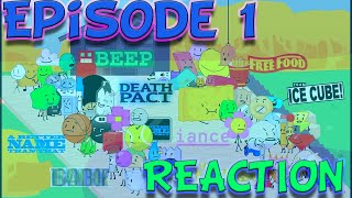 Battle for BFDI  Season 4 REACTION  Episode 1 [upl. by Lindsey]