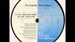 Formania  The Future  Ariel Remix C 2000 [upl. by Suedaht]