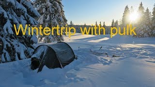 Winter ski trip with pulk [upl. by Clere65]