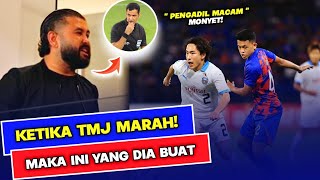 TMJ Salahkan Pengadil dalam Aksi JDT Lawan Kawasaki Frontale [upl. by Natsirhc]