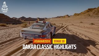 Dakar Classic Highlights  Stage 10  Dakar2024 [upl. by Snowber]