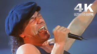 ACDC  quotBack in Blackquot Donington 91  Remastered 4K 50FPS [upl. by Noorah]