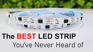 The BEST LED Strip Youve NEVER Heard Of  WLED Compatibility [upl. by Atyekram]