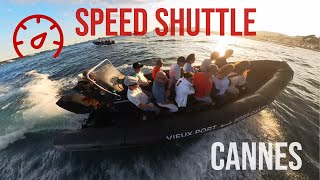 Speed Shuttle  Port Canto to Vieux Port  Cannes Yachting Festival 2024  Nautic Markt TV [upl. by Duane]