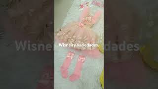 Wisneiry variedades confecciones 8099290864 princess ropita de bebe fashion [upl. by Darill]