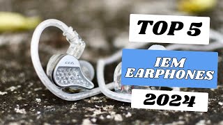 Top 5 Best IEM Earphones of 2024 [upl. by Spearman]