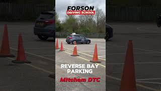 Reverse Bay Parking at Mitcham Driving Test Centre london learnerdriver drivingtest mitcham [upl. by Nylarat]