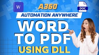 How to use DLL in Automation Anywhere A360  A360 Tutorials  KT Sessions [upl. by Annaiv]