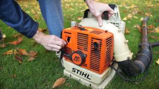 Stihl BR320 Backpack Leaf Blower [upl. by Pelletier]