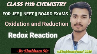 redox reaction class 11th chemistryneet jee boardexam board upboardchemistrybyshubhamsir [upl. by Nylodnew]