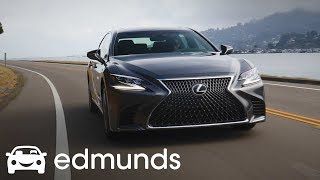 2018 Lexus LS 500 Review  Test Drive  Edmunds [upl. by Atinus]