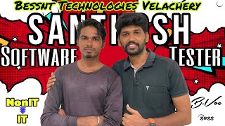 How Santosh Got Placed as a Software Tester  Success Story at Besant Technologies Velachery [upl. by Ahsael436]