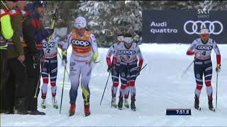 10 km klassik stil damer Toblach 2018 WC [upl. by Elleinad]