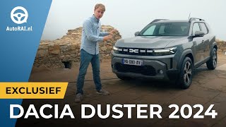 DACIA DUSTER 2024  De COOLSTE Dacia ooit  Alles wat je moet weten  AutoRAI TV [upl. by Bocaj]