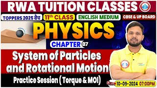 Class 11 Physics Chapter 7  System of Particles and Rotational Motion  Physics By Shivendu Sir [upl. by Cornall458]