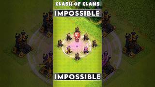 Most Powerfull Troops Vs LoW Level Air DeFence I Ultimate Challenge I Clash Of Clans I shorts [upl. by Soinotna]