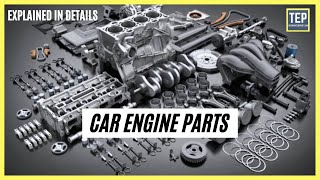 Car Engine Parts amp Their Functions Explained in Details  The Engineers Post [upl. by Fitton806]