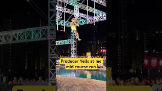 Ninja Warrior Producer Yells at Me shorts youtubeshorts [upl. by Archambault]