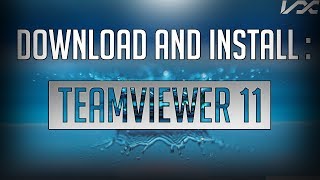 How to install TeamViewer 11 Setup and CrackWindows 788110 [upl. by Stafani775]