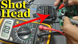 How to check Head  Epson printer Head check by multimeter  Epson L380 L360 L3110 L3150 L3210 L3216 [upl. by Nace]