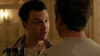 Gallavich amp Family 11x10 scene 6 Mickey and Lip Fight scene [upl. by Atiker449]