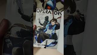 UNSEAL ARKNIGHTS OPERATIONS VOL 1 manga unboxing [upl. by Airotciv965]