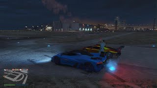 GTA V Online  Overflod Zeno vs Krieger [upl. by Kcirderf845]