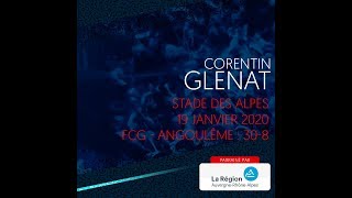 Lessai de Corentin Glenat contre SoyauxAngoulême [upl. by Einatirb501]