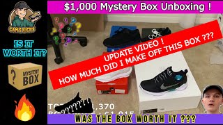 How much did I make on the Camskicksofficial 1000 Mystery Box [upl. by Sikko]