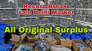 Delhi Record Break sale Original Surplus  Special Offers  Best clothes shop  Biggest clothes Shop [upl. by Tait]