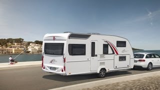 Den nye Campingvogn Bürstner Averso Plus 510 TK 2014 DCU [upl. by Airuam859]