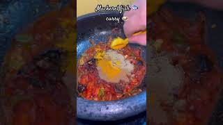 MACKEREL FISH 🐟 CURRY 🍛 mackerelfishcurry tasty youtubeshorts shortvideo [upl. by Honeywell]