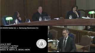 NLST vs Samsung Appellate Judge Realizing He Has Been Lied to by Samsung [upl. by Julienne507]