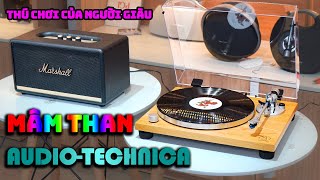 MÂM THAN AUDIOTECHNICA LPW40WNAT hay LPW30TK  Vua2hand Unboxing [upl. by Eiral]