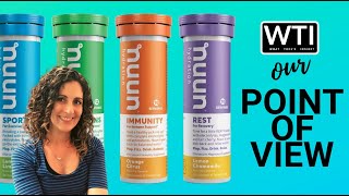 Our Point of View on Nuun Hydration Drink Tablets [upl. by Lledualc]