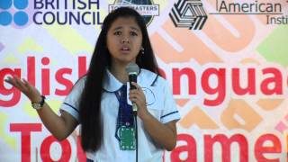 Extemporaneous Speech Contest  Finalist 01 [upl. by Jemima]