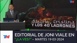 Editorial de Joni Viale quotAlberto Cristina y Los 40 Ladronesquot en quot¿La Vesquot 19324 [upl. by Sirdi931]