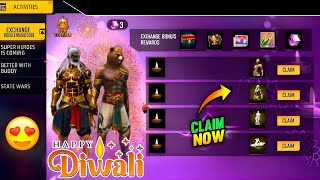 DIWALI EVENT 2024 🥳🤯 FREE FIRE NEW EVENT  FF NEW EVENT  UPCOMING EVENT IN FREE FIRE [upl. by Barnes]