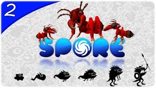 Spore Gameplay  Lets Play  17  Mit dem LUFTFLIEFLIEG übers Meer [upl. by Schick610]