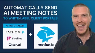 Automatically Send AI Meeting Notes to Clients  Zapier Workflow for Fathom Otter and Fireflies [upl. by Leakim]