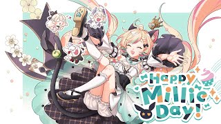 【MILLIECAKE2022】1 level up ✨ ☆⭒NIJISANJI EN ✧ Millie Parfait ☆⭒ [upl. by Leiser588]