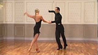 Basic Cha Cha Routine by Franco Formica amp Oxana Lebedew [upl. by Peugia764]