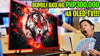 BUMILI AKO NG PHP300000 NA TV SONY A80J [upl. by Unity]