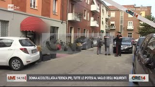 Fidenza PR 39enne accoltellata alla gola dopo una lite  Ore 14 del 24102023 [upl. by Enilada]