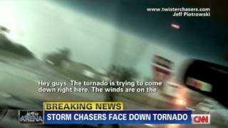 CNN Joplin tornado Outside and inside [upl. by Cates]