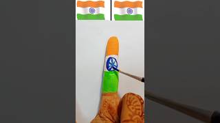 Happy independence day 🇮🇳 National Anthem Republic day 🇮🇳 shorts viralvideo art painting [upl. by Suedaht666]