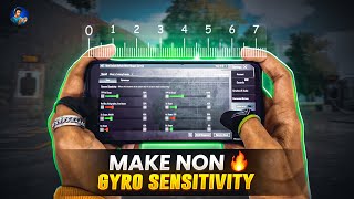 🔥Make your non gyro sensitivity in 3 minute  Zero recoil sensitivity for non gyro BGMIPUBG [upl. by Lian]