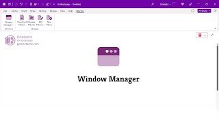 Manage OneNote Windows with Onetastic Window Manager [upl. by Ecirehs]